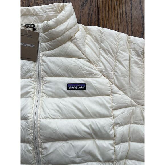Patagonia Women’s Down Jacket Wool White Size X-Large NWT $279 Retail - Picture 3 of 7